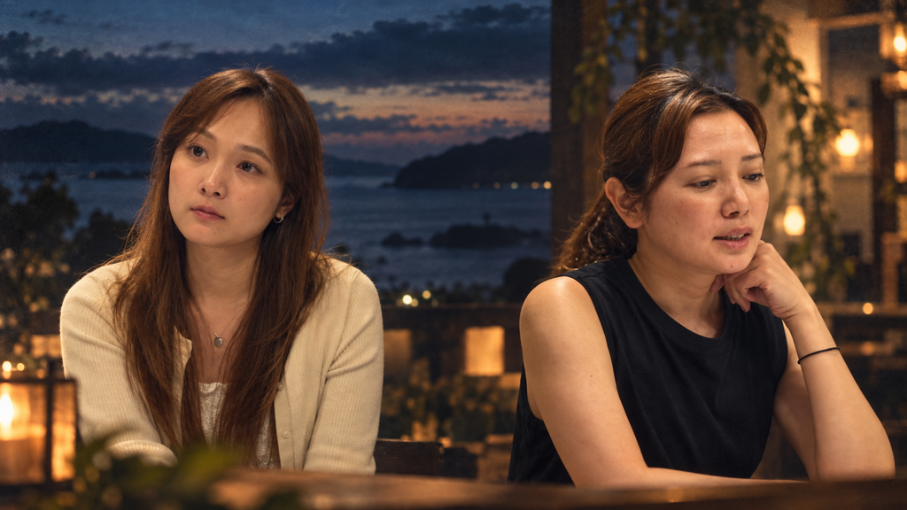 島唄を通して奄美の文化を国内外へ伝える成瀬茉倫さん(左)と田向美春さん(右)