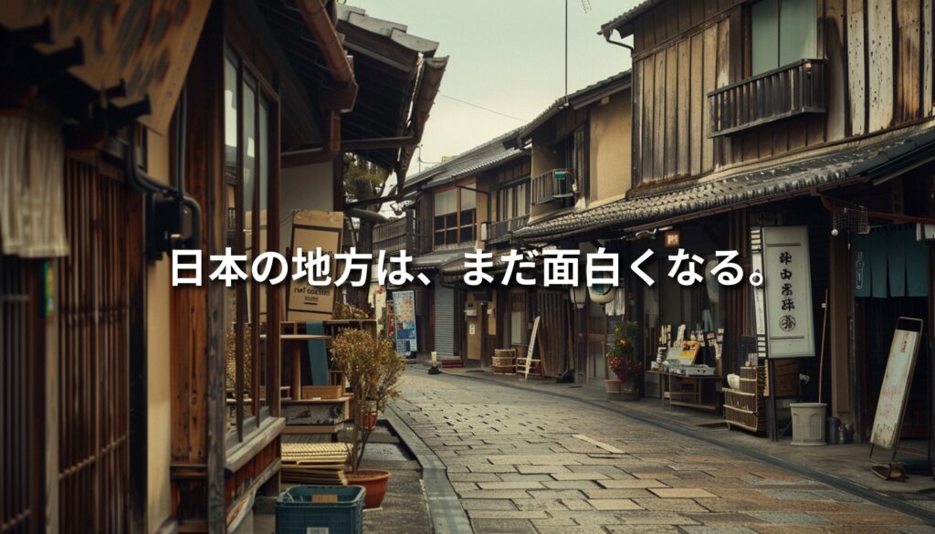 石川県小松市の静かな町並み。観光地ではなく、暮らしの中に息づく日本の地方の魅力を象徴する風景。